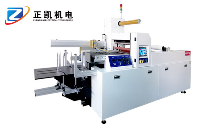 全自動覆膜機代替人工覆膜工藝